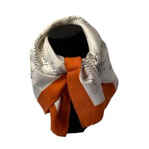 ladies silk 21” neck scarf